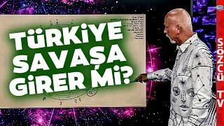 Türkiye Savaşa Girer mi? Astrolog Öner Döşer Kritik Tarih Diyerek Açıkladı