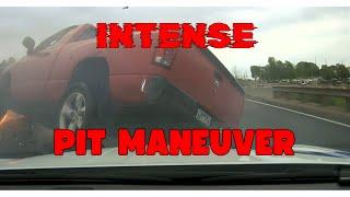 PIT / TVI Maneuver into concrete barrier! Arkansas State Police end intense pursuit w/ theft suspect