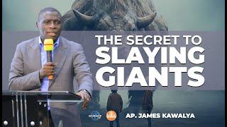 Here are the strategies you need to slay the giants || Prayer Watch || AP. JAMES KAWALYA