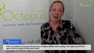 Physio Live Q&A with Lucy Macdonald from Octopus Clinic. Any questions about pain or injury?