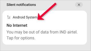 No Internet  -  You May Be Out Of Data From IND Airtel  - Oppo Mobile - Fix