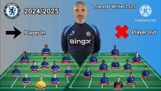 Chelsea Line Up Player In & Player Out Transfer Winter January 2025 ~ Under Enzo Maresca