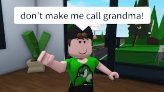 When your grandma has your back (Roblox Meme)