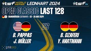 Pappas/Müller vs Dzaferi/Hartmann - Last 128 - ITSF 2024 World Series Leonhart Open Classic