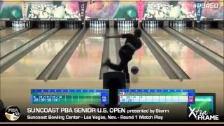 Ageless Amleto Monacelli's incredible bowling style