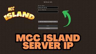 Minecraft MCC Island Server IP Address