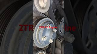 2TR-FE Engine drive belt. shorts#automobile #mechanic