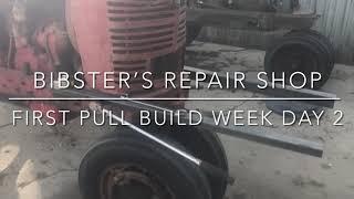 Building a pulling tractor in a week Day 2