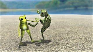 Crazy Frog Dance Meme. Frog Dance as Patila Dance Cartoon Video.