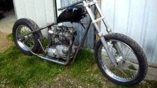 TRIUMPH BOBBER. part 1. Fenland Choppers