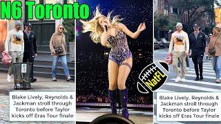 Blake Lively, Reynolds & Jackman stroll through Toronto before Taylor kicks off Eras Tour finale