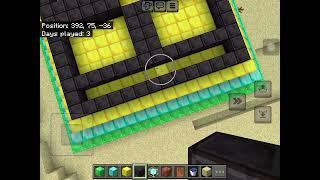 Making a big pyramid in Minecraft ￼