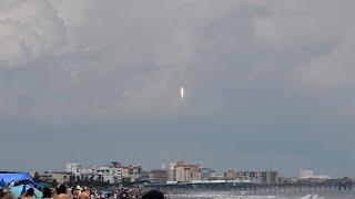 SpaceX Falcon 9 Dragon Freedom Crew 9 Launch From Cocoa Beach in 4k