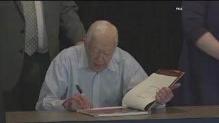 Jimmy Carter officially casts his vote in the 2024 election