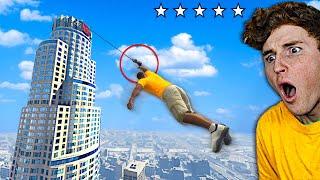 I Found A GRAPPLING HOOK In GTA 5.. (Best Mod)