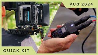 Quick Kit / August 2024 - Zoom 32-bit H1 XLR, Very Adjustable Should Mount, Sony Camcorders & More!