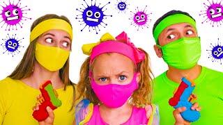 Microbes - Kids Song with Maya and Mary