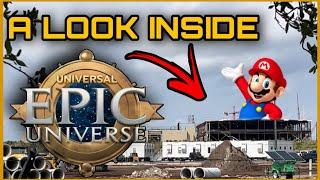 A Look Inside Epic Universe - Construction Update + NEW LEAKS