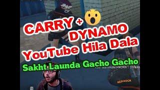 CarryMinati with Dynamo Gaming VS All, Best entertaining moments for fans