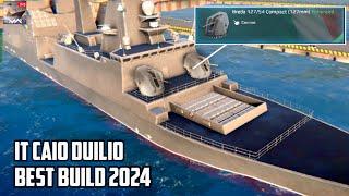 IT Caio Duilio build use the Breda 127/54 cannon | Modern Warships