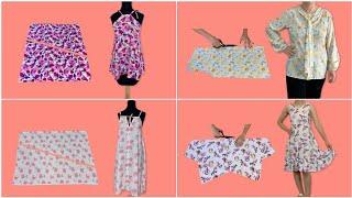 4 Most Beautiful and Easy To Sew Dress Designs For Beginner!