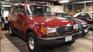 1996 Toyota Land Cruiser FZj80 Red Metallic - Walk around
