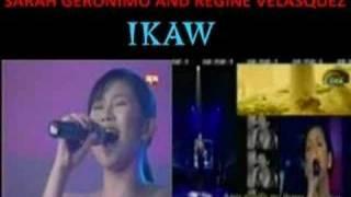 Sarah Geronimo and Regine Velasquez - IKAW (joined)