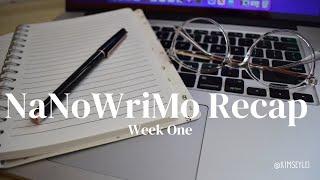 NaNoWriMo Week One Recap