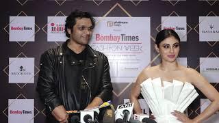Mouni Roy Walk The Ramp For Designer Swapnil Shinde As ShowStopper At 'Bombay Times Fashion Week'