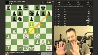 Blueprint against the Marshall Defense (1.d4 d5 2.c4 Nf6?!) | Climbing the Rating Ladder vs. 1286
