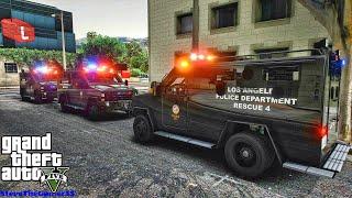 Playing GTA 5 As A POLICE OFFICER SWAT| LAPD|| GTA 5 Lspdfr Mod| 4K