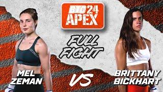 Mel Zeman vs Brittany Bickhart | BTC 24: Apex | Burlington, Ontario