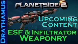 Upcoming Planetside 2 Content: ESF Weapons, Infiltrator Rifle, and the Nexus Battle Island!