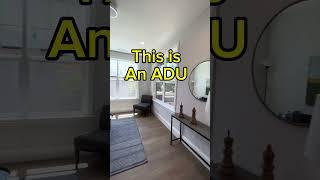 This is an ADU -  Accessory Dwelling Unit