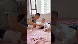 干啥都三次，牛马的日子！ #三胞胎 #爸爸带娃 #Vlog日常 #牛马生活