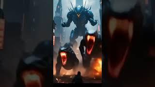 Nano vs Beasts #ai #shorts #futuristicbattle #scifiwarfare