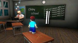 School Break Obby Escape game walkthrough all levels gameplay Part 1