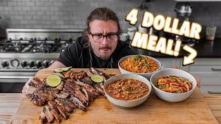 Giant 4 Dollar Homemade Fajitas Meal | But Cheaper