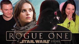 ONE OF THE BEST STAR WARS MOVIES! | ROGUE ONE: A STAR WARS STORY | REACTION |  FIRST TIME WATCHING