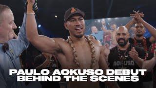Paulo Aokuso debut | A behind the scenes look - April 6 2022