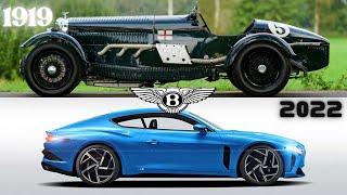 Bentley Car Evolution 1919 - 2022