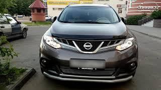 Nissan Murano Z51 - замена линз и тюнинг фар. Бегущий поворотник