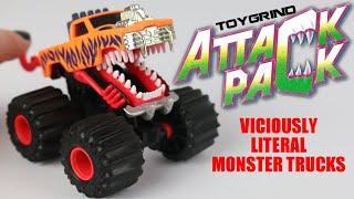 ATTACK PACK: Hot Wheels' Viciously Literal Monster Trucks | TOYGRIND 8