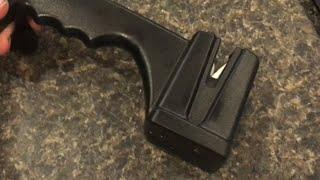 REVIEW handheld knife sharpener (harbor freight Item 62452)
