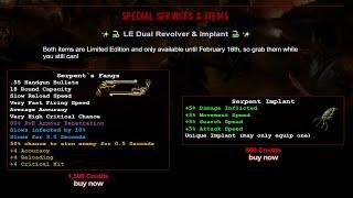 Dead Frontier - New Serpent's Fangs vs Bosses
