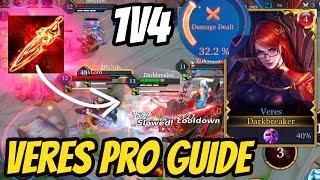 VERES PRO GUIDE - HOW TO PLAY VERES  | AoV | 傳說對決 | RoV | Liên Quân Mobile