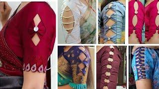 Latest blouse Sleeve Designs 2024 / Blouse Sleeve Designs Ideas / Baju Ki Design / Blouse Design