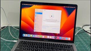 iCloud Unlock on MacBook Air M1 A2337 using Unlocks Hub USB Configurator files