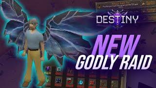 This New Custom RSPS Update is Amazing! *NEW Godly Raid* + Giveaway [Destiny RSPS]