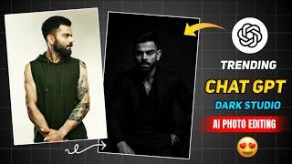 Black Studio Chatgpt Photo Editing | Chatgpt Se Photo Edit Kaise Kare